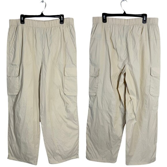 NWT The North Face Spring Peak Cargo Pants Women's XL Gravel Ivory Hiking Active - Picture 3 of 16